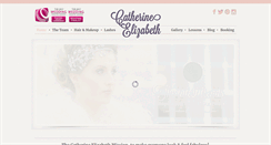 Desktop Screenshot of catherine-elizabeth.co.uk